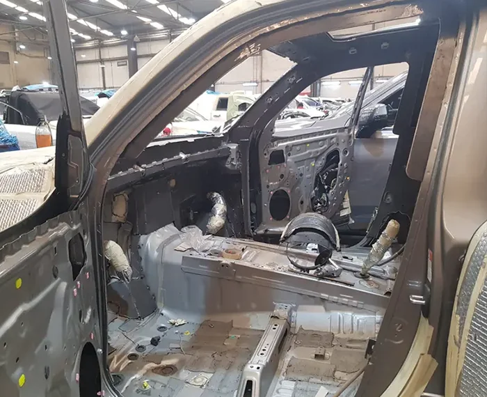 Armored SUV In Process