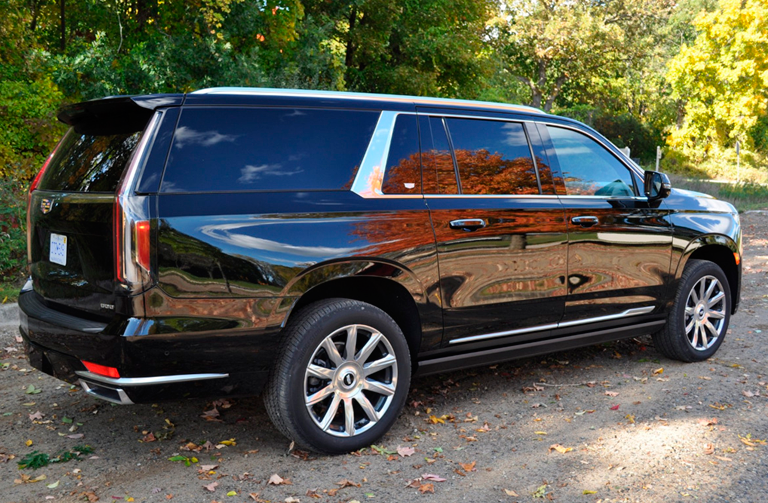 Armored Cadillac Escalade Black