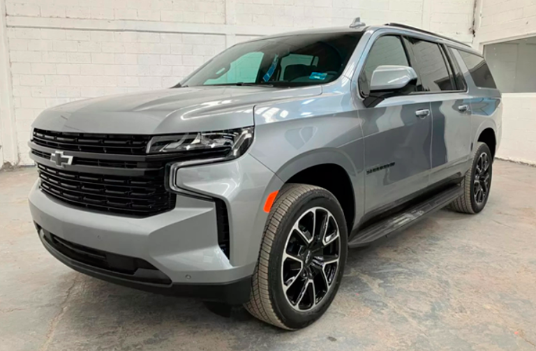 Armored Chevrolet Suburban Gray