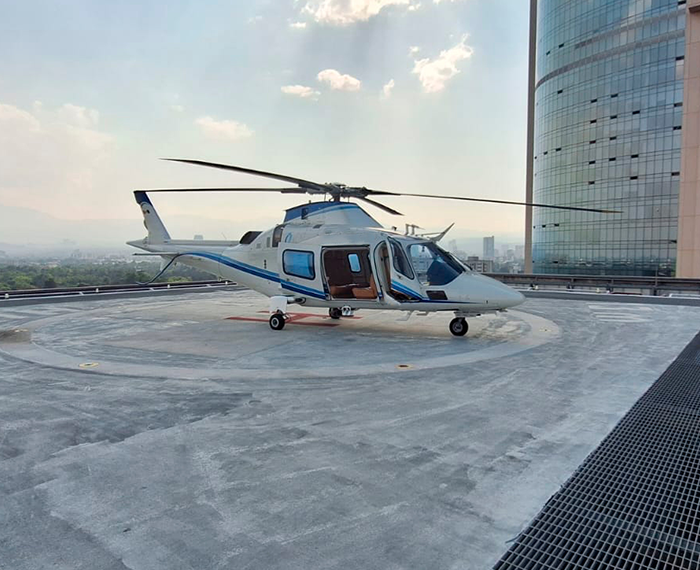 Helicopter Agusta AW109