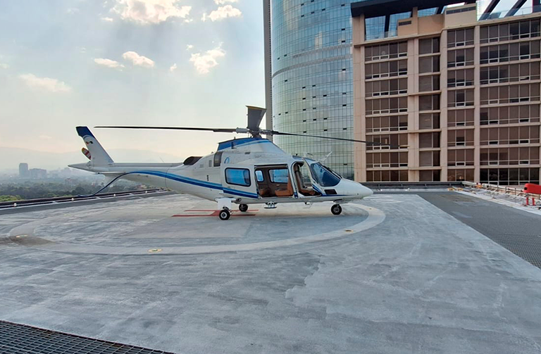 Private Helicopter Agusta AW109