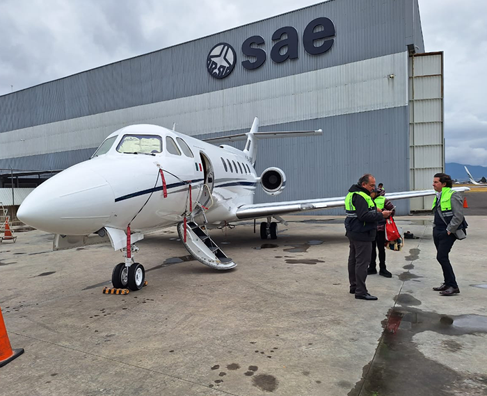 Private Jets Hawker Toluca