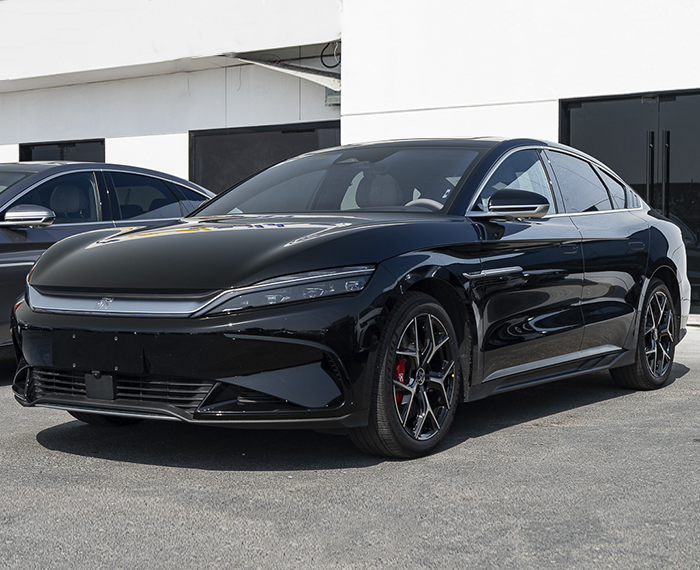 Black Sedan EV