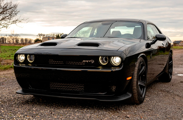 Dodge Challenger Follow Car